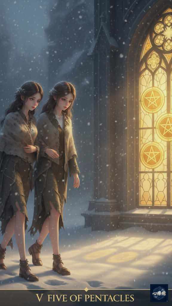 錢幣 5 (Pentacles 5)