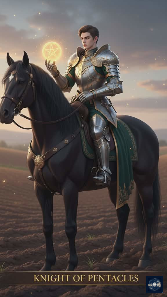 錢幣 騎士 (Pentacles Knight)