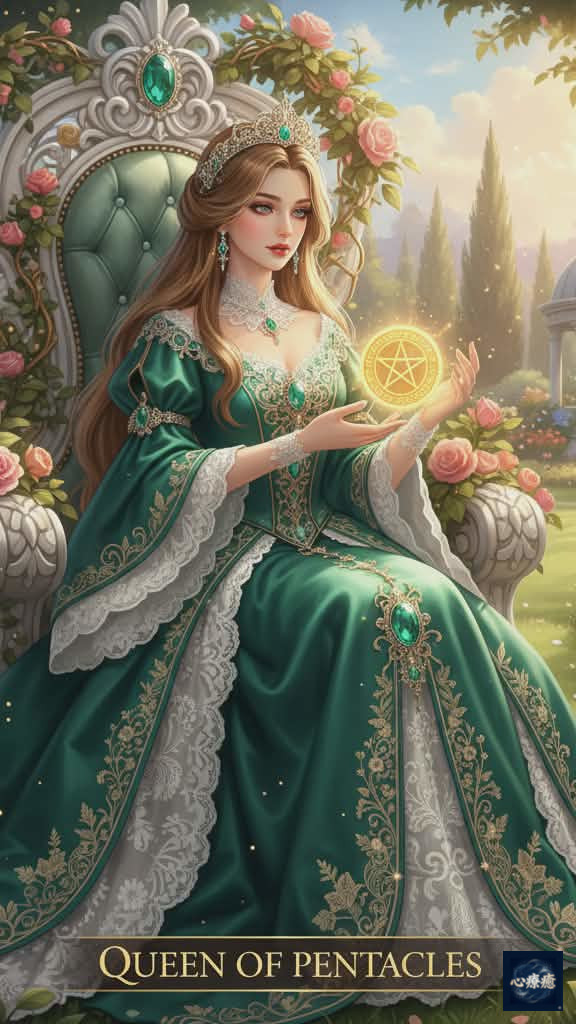 錢幣 皇后 (Pentacles Queen)