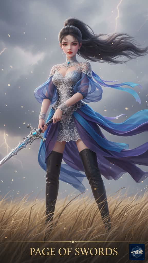 寶劍 侍者 (Swords Page)