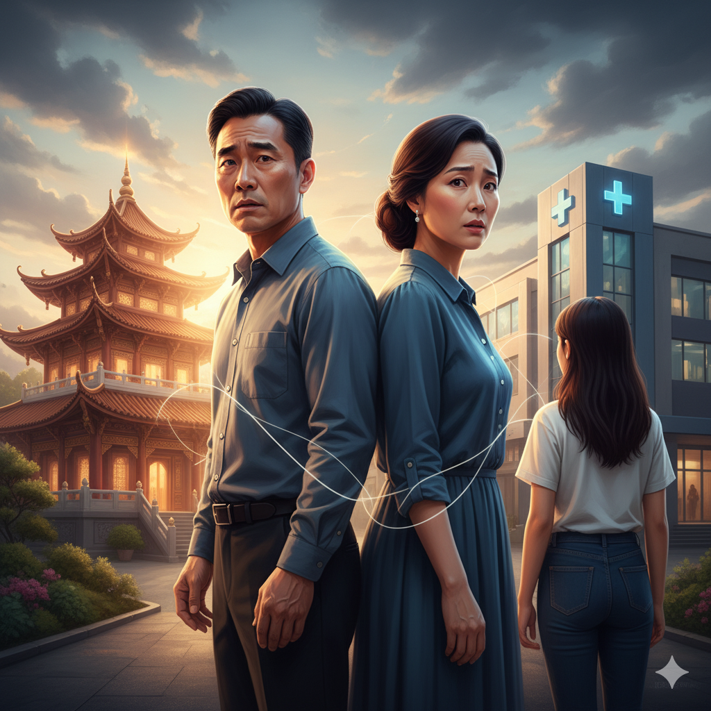 一個通靈家庭的兩難的象徵圖像