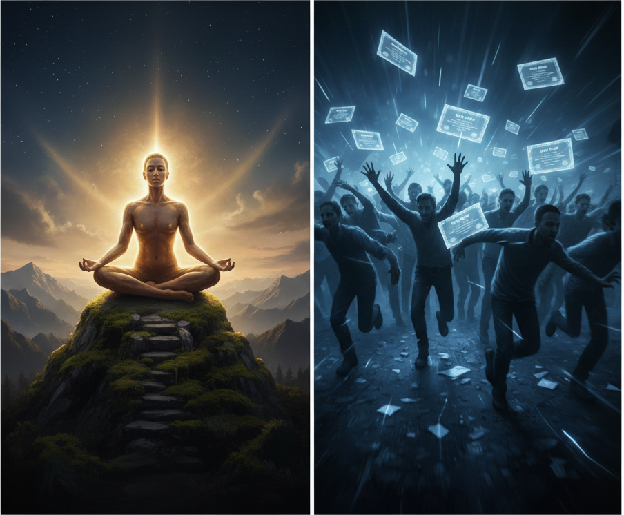 Practice vs. Chasing Courses