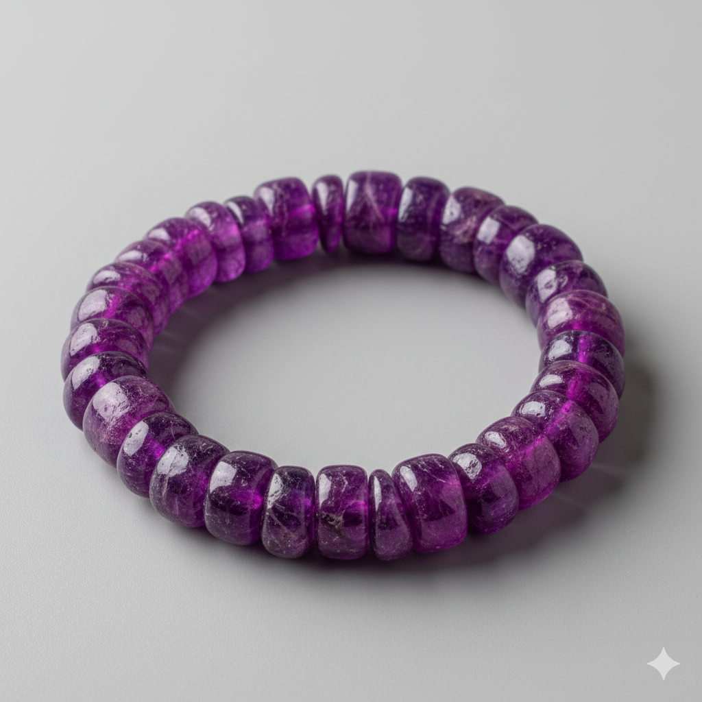The Healing Properties of a Raw Sugilite Bracelet