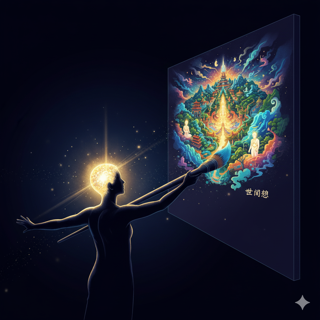 Symbolic image of The Mind is Like a Painter